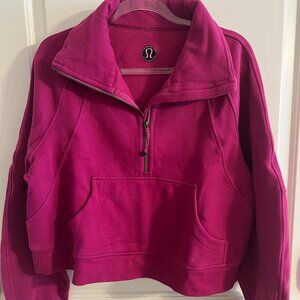 Lululemon Scuba Oversized Funnel Neck Half Zip
